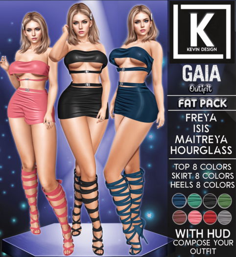 Gaia Outfit [FATPACK] Only 99L & 149L!