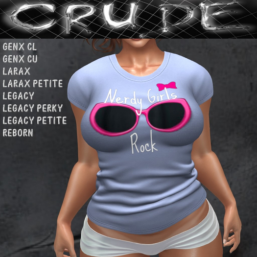 Nerdy Girls Rock Women's T-Shirt (WTL)  <Wear Me>