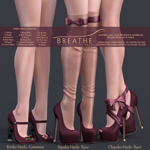 [BREATHE]-Ririko Heels-Maitreya-Iced Coffee