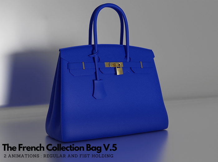 The french Collection bag V.5 bright blue 