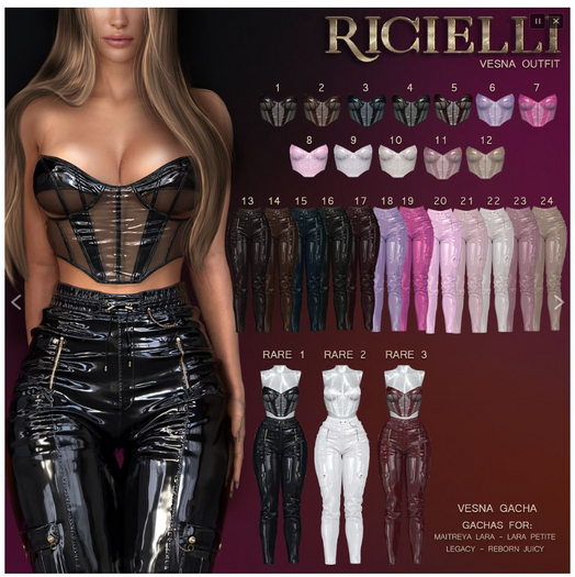 26. Ricielli - Vesna Outfit / Legacy 2 RARE