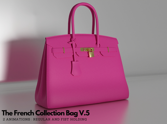 The french Collection V.5  bag vivid pink