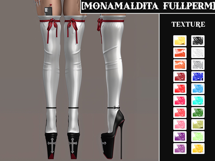#36 - MONAMALDITA - Texture Silk - Shoes