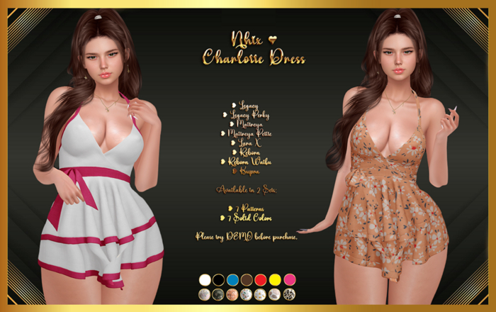 Nhix Charlotte Dress (Fatpack)