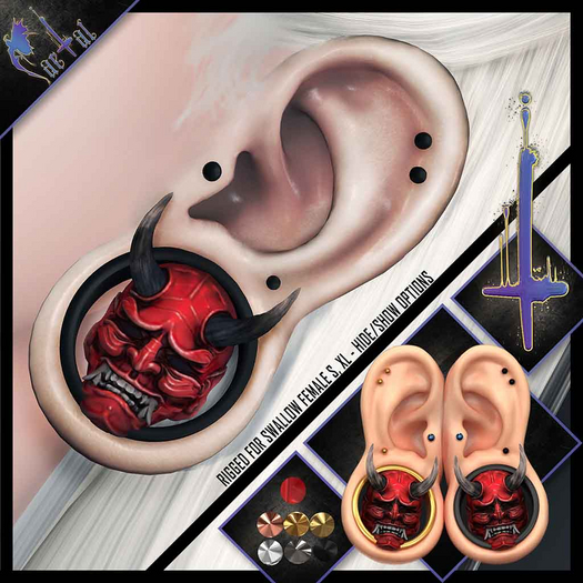 FaeTal - Ear 17 - Swallow S & XL Female