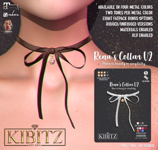 Kibitz - Rena's bow - silver