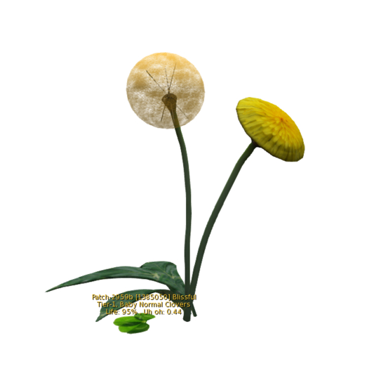 {Papillon} Plant Patch Blissful Clovers Dandelion small