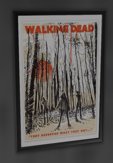 Poster The walking dead #7