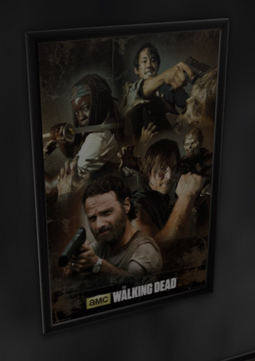 Poster The walking dead #8