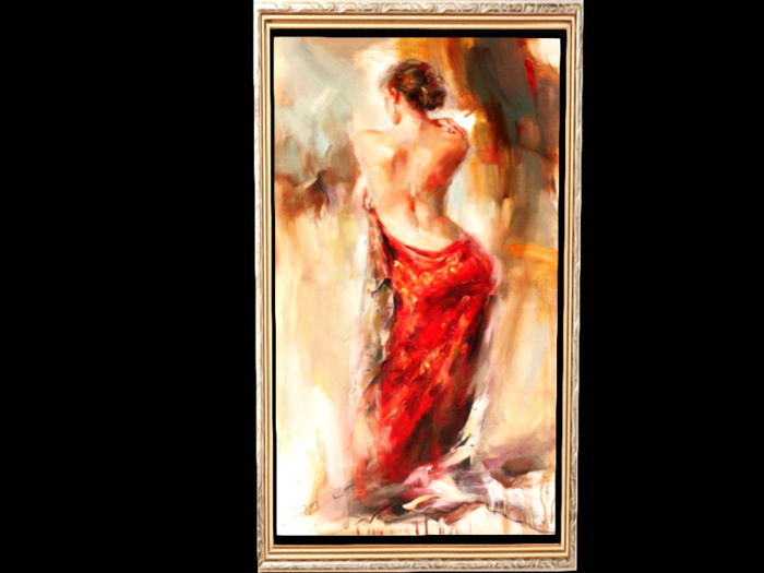 Oil Painting #3: Portrait - Ana R (MM)
