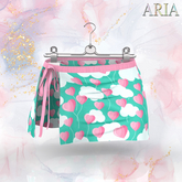 Teal Kawaii Rouvy Skirt LaraX