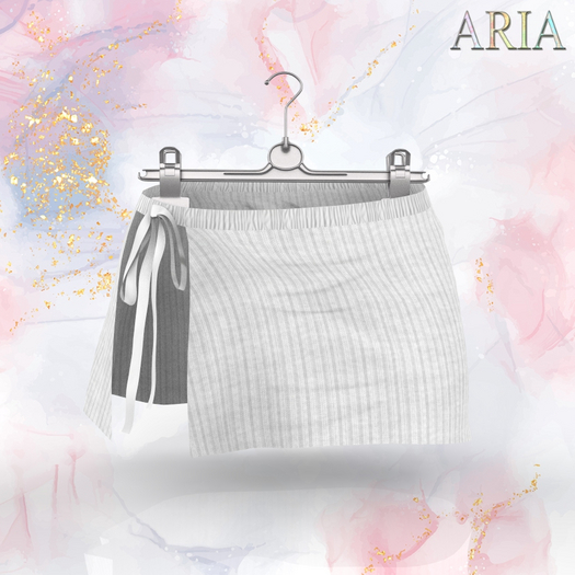 White Wool Rouvy Skirt LaraX