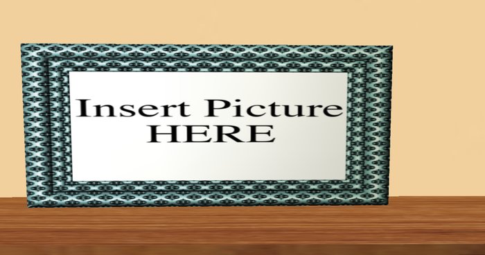 blue and black photo frame 9