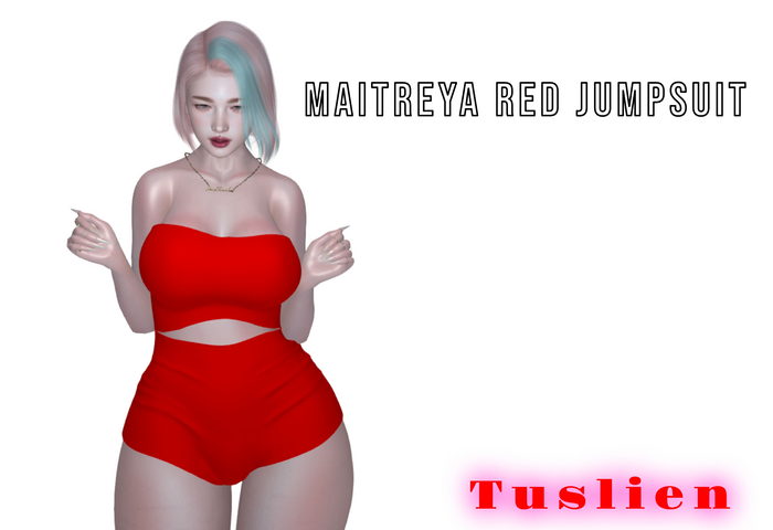 Maitreya Red Jumpsuit