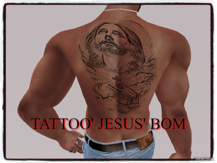 TATTOO' JESUS'  BOM