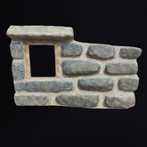 {S} Full Perm Stone Wall Ruins Window