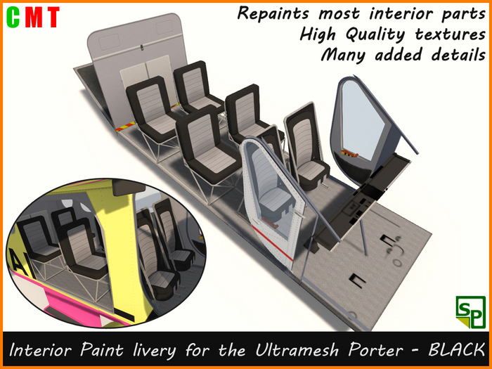Porter Paint Applier - Interior Black