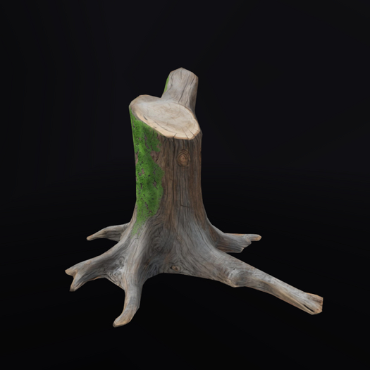 {S} Full Perm Tree Stump 01