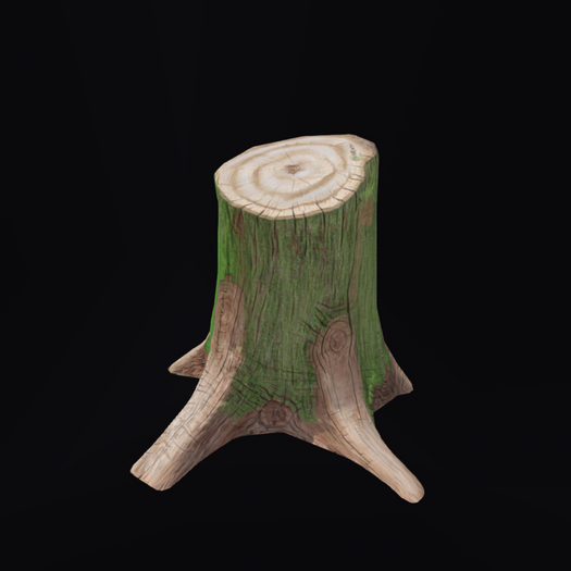 {S} Full Perm Tree Stump 02