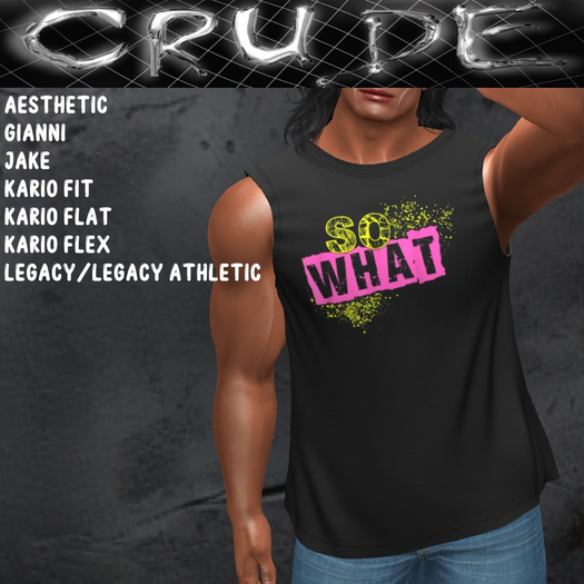 So What Men's T-Shirt (MT3)  <Wear Me>