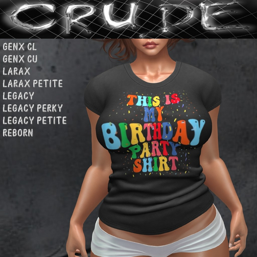This is my Birthday Shirt Women's T-Shirt  L (WTL)  <Wear Me>