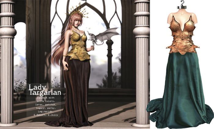 UNA. LadyTargaryan Teal