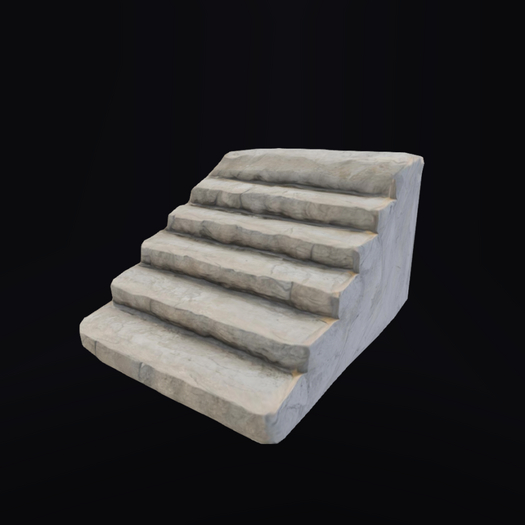 {S} Full Perm Short Stone Stairs 02