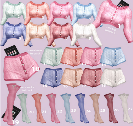 10.flex - Milani shorts - Legacy - RARE