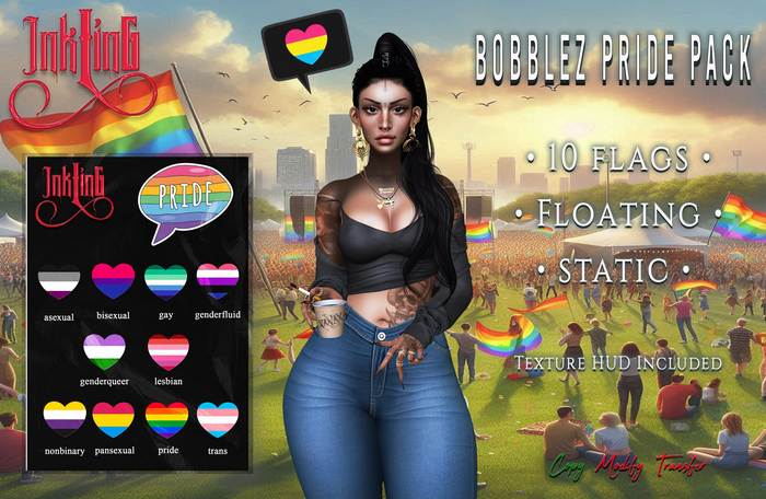 Inkling // Bobblez Pride Pack