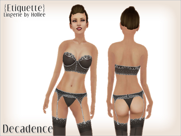 {Etiquette} Decadence - Cloud White