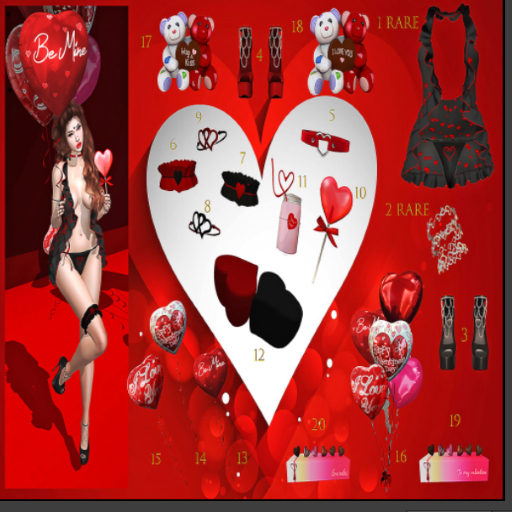 20-[C.Y FASHION]LOVELY GACHA*Valentine's  Heart Chocolates Box2