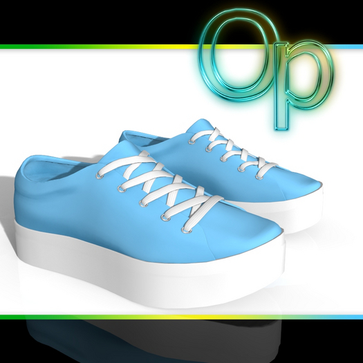 Blue Fran Sneakers Reborn