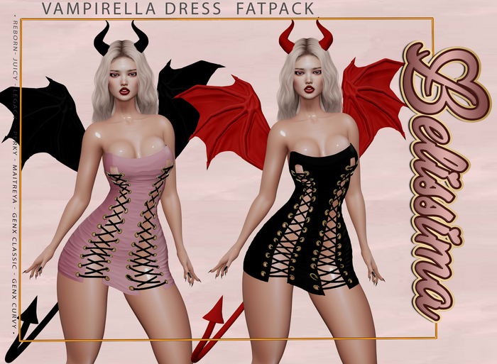 [Belissima] Vampirella Dress Fatpack
