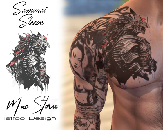 Samurai & Geisha Sleeve