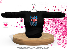 YOURMOM /\ - Envie ' Made In USA ' Women's Sweater ' Blk