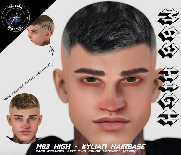 M83 HIGH - KYLIAN HAIRBASE (EVOX)