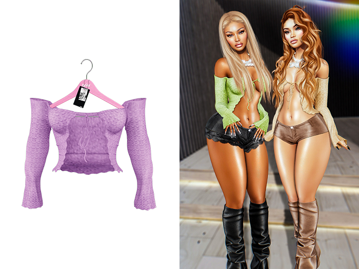 [Brior] Rachel Top - (Purple)
