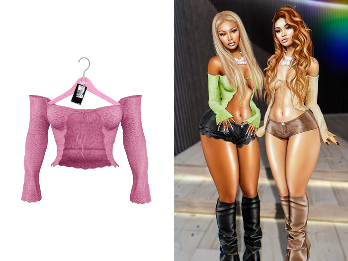 [Brior] Rachel Top - (Pink)