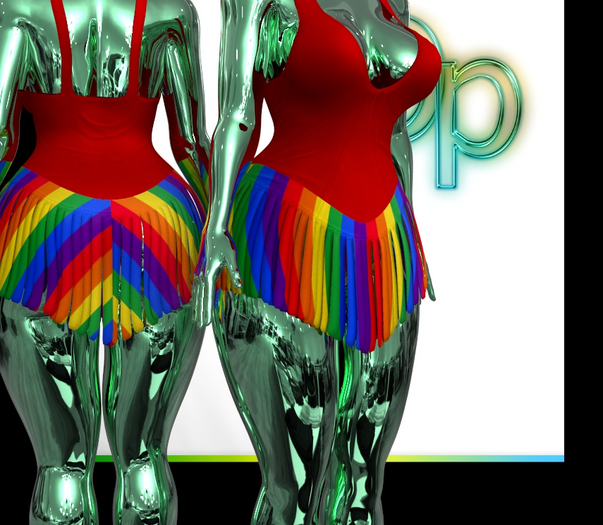 Pride Dancer Dress Legacy PINUP BOMBSHELL