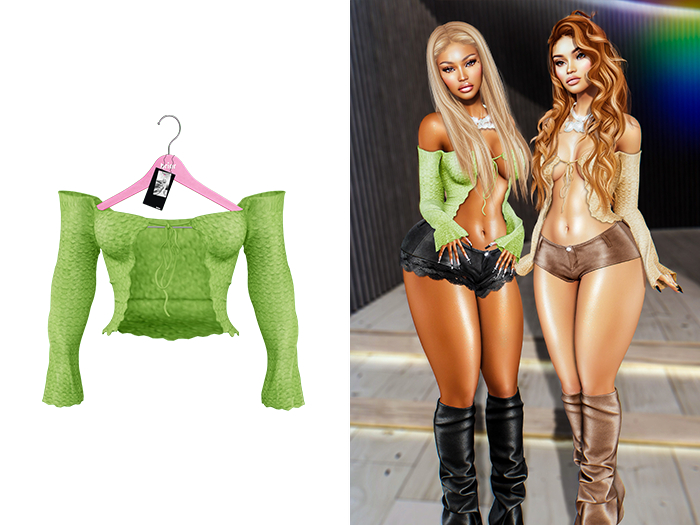 [Brior] Rachel Top - (Green)