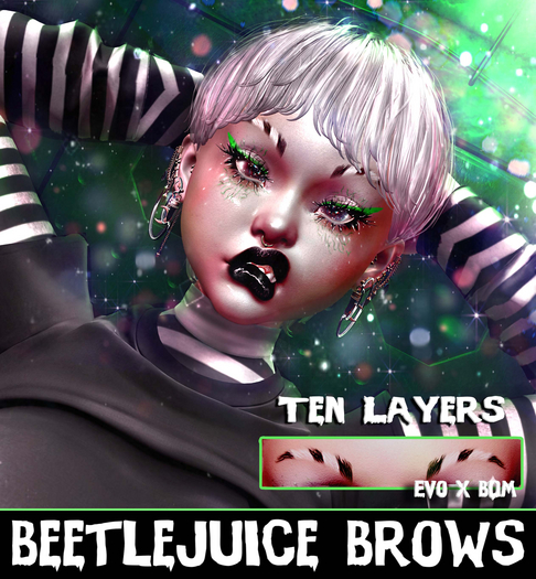 #Dreamn // Beetlejuice Brows