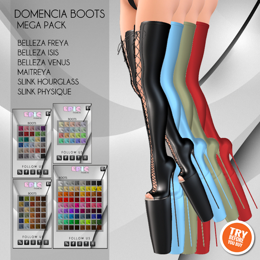 [EPIC] Domencia Boots MEGA (ADD ME)
