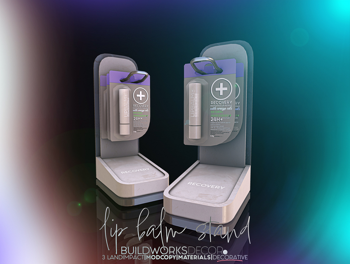 buildworksdecor ~ Lip Balm Recovery / Boxed