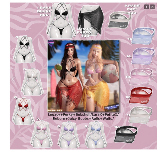 2. [Eternus] Babe Pareo (Legacy/Perky/Bombshell) RARE