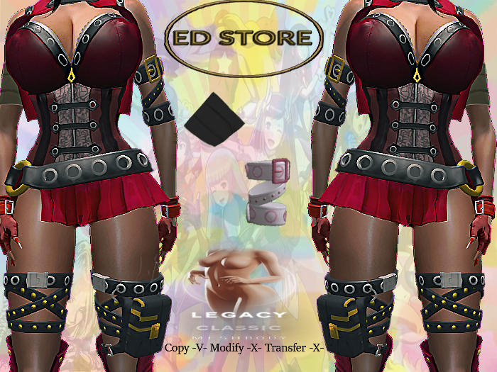 EDStore - Leather chains - Edition Bogard Style -White-(Legacy)