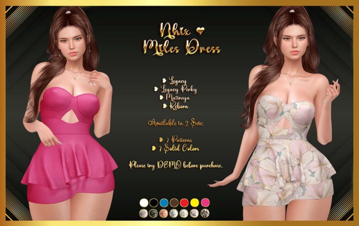 Nhix Miles Dress (Fatpack)
