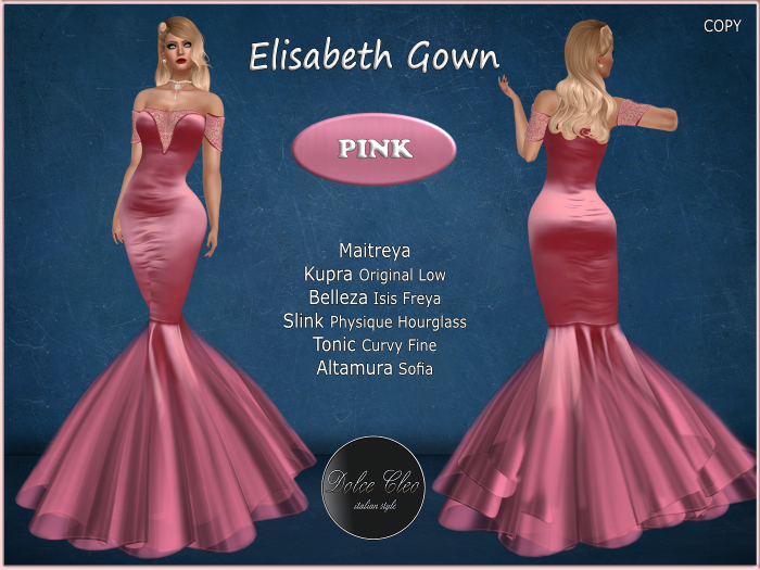 ELISABETH GOWN - PINK 