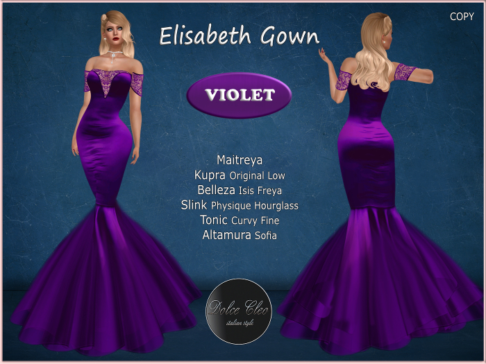 ELISABETH GOWN - VIOLET 