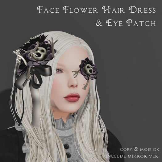 *N*FaceFlower Accessories black