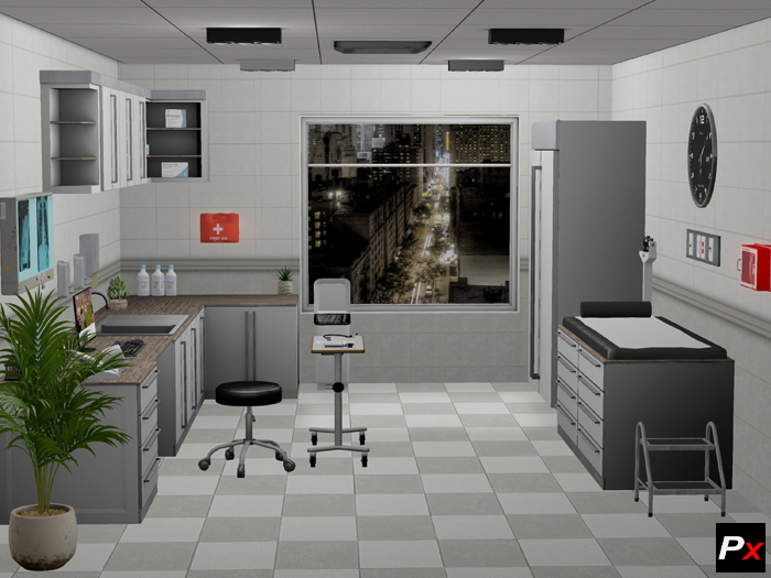 PX - Clinic / Hospital Room 2 (Box Set)